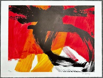 Roswitha Doerig (1929-2017) - Composition abstraite