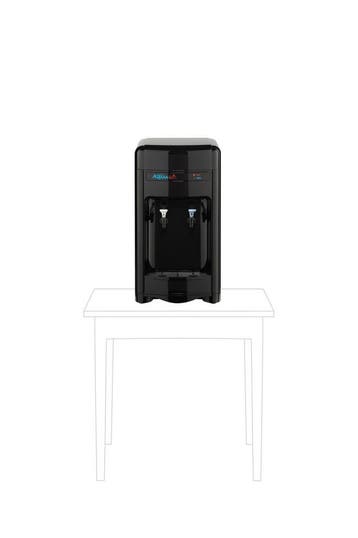 Amazone tafelmodel waterleidingkoeler Koud-Ongekoeld Black, Ophalen of Verzenden, Nieuw, Waterkoeler