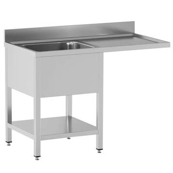 Spoeltafel | STANDARD LINE EVO | RVS | 1 Spoelbak (Links) +, Verzenden, Nieuw in verpakking