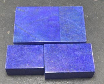 Lapis lazuli edelsteen Sieradendozen - Hoogte: 144 mm -