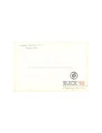 1960 BUICK PROGRAMMA BROCHURE PORTFOLIO ENGELS