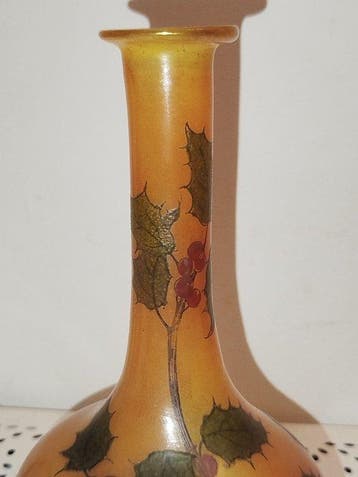 François Théodore Legras (1839-1916) - vase houx- épreuve de
