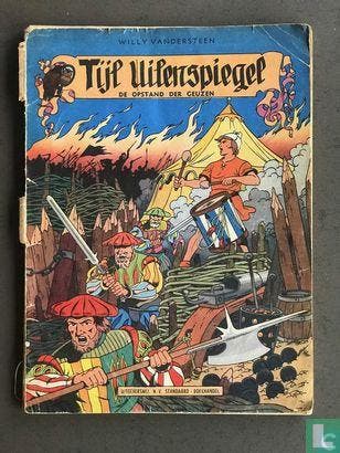 Tijl Uilenspiegel - De opstand der Geuzen - 1954, Boeken, Eén stripboek, Verzenden, Gelezen, Vandersteen, Willy, Verschuere, Karel.