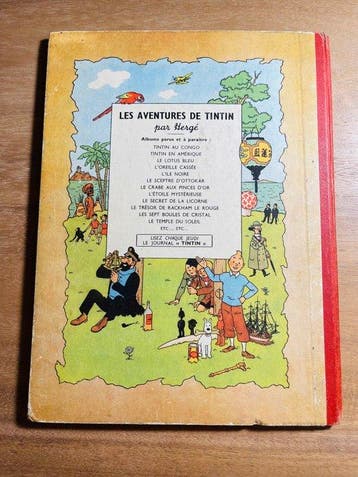 Tintin T9 - Le Crabe aux Pinces dor (B3 Imprimerie SAPHO) -, Boeken, Nieuw