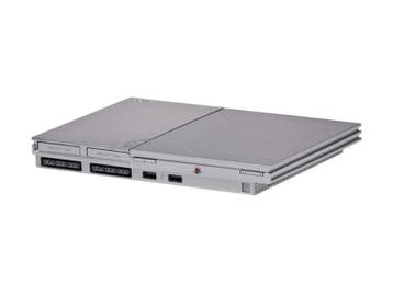 Playstation 2 Console Slim Zilver - Behuizing Beschadigd, Consoles de jeu & Jeux vidéo, Consoles de jeu | Sony PlayStation 2, Ophalen of Verzenden