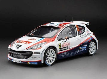 Sunstar 1:18 - Voiture de sport miniature - Peugeot 207