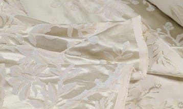 Elegante broccato San Leucio floreale – Avorio cangiante -