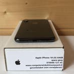 Apple iPhone 10 (X) 64GB + nieuwe accu (100%) zwart +, Ophalen of Verzenden, Nieuw