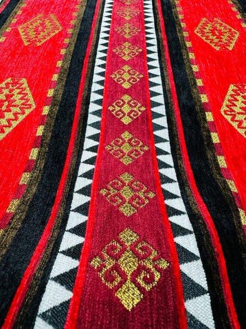 Luxe fluwelen meubelstof - Meubelstof - 600 cm - 140 cm