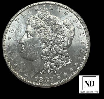Verenigde Staten. Dollar 1882 - San Francisco - 26,72g Ag