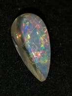 1 pcs Blanc, Multicolore Opale - 18.32 ct - Antwerp, Handtassen en Accessoires, Edelstenen, Nieuw