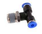 Raccord enfichable en té en ligne 5/32 x 1/4 NPT avec, Verzenden