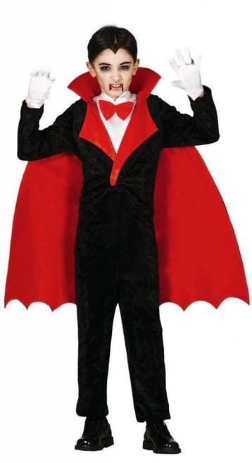 Halloween Kostuum Kind Vampier Deluxe, Verzenden, Nieuw
