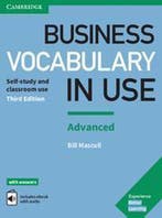 Business Vocabulary in Use - Adv Book + Answers + Enhanced e, Verzenden, Bill Mascull