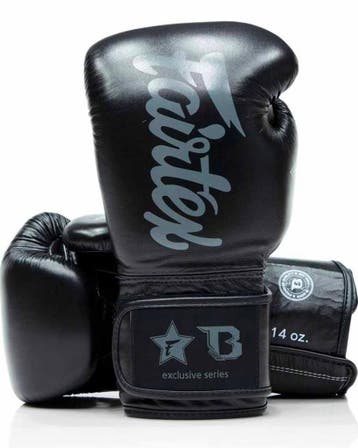 Fairtex x Booster Kickboks Handschoenen FXB BG V2 Zwart, Sport en Fitness, Boksen, Verzenden, Nieuw, Overige