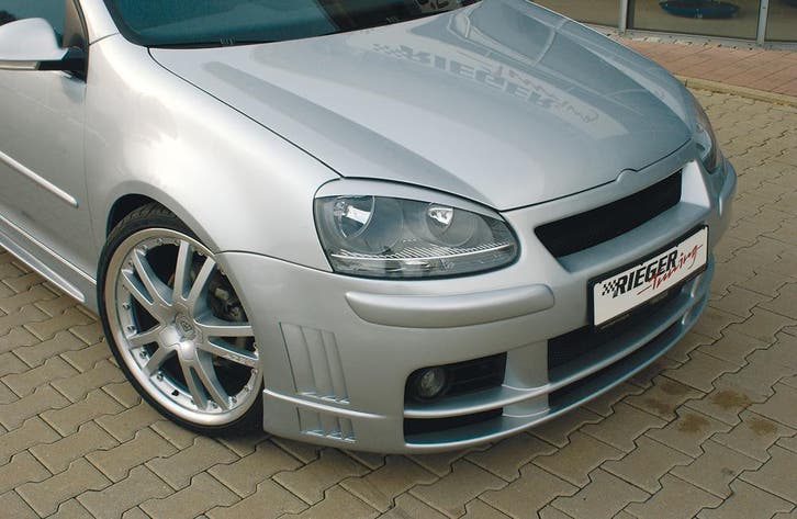 Rieger voorbumper | Golf 5 - 3-drs., 5-drs. | stuk ongespote, Autos : Pièces & Accessoires, Carrosserie & Tôlerie, Envoi