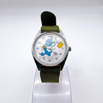 Seiko - Tom & Jerry Vintage Manual Wind Wristwatch - Sans