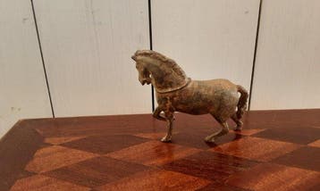 P. Chenet - Beeld, Paard - 10 cm - Brons