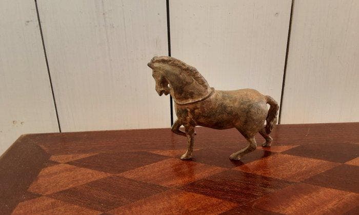 P. Chenet - Beeld, Paard - 10 cm - Brons, Antiquités & Art, Curiosités & Brocante