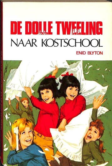 De dolle tweeling naar kostschool | - Blyton, Verzenden, Nieuw