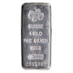 1 kilogram - Zilver .999 - 1 Kilo 999 Fine Silver Bar Pamp