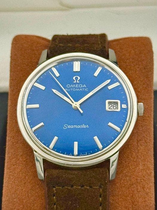 Omega - Zonder minimumprijs - Seamaster Automatic Blue Dial, Bijoux, Sacs & Beauté, Montres | Hommes