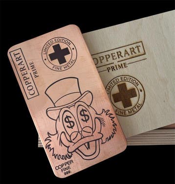1 kilogram - Koper .999 - Mr.CopperArte - Met certificaat