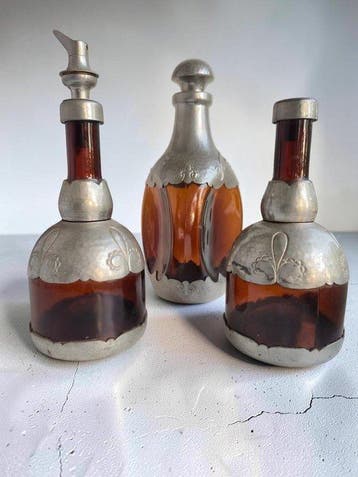 Zeister Tin Industrie - Décanteur (3) - Verre, Étain -