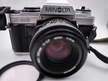 Minolta X-500 + MD 1,7/50mm | Appareil photo reflex