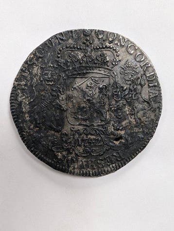 Nederland, Overijssel Zilveren rijder of Dukaton 1742