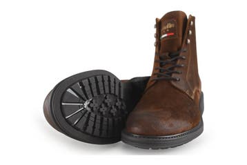 Pantofola dOro Veterboots in maat 43 Bruin, Kleding | Heren, Schoenen, Bruin, Verzenden, Boots, Zo goed als nieuw