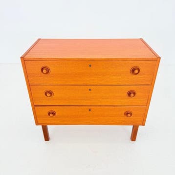 Dressoir - Teak - Een vintage teak dressoir.