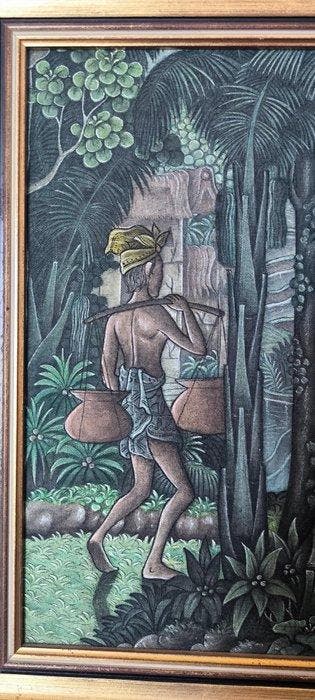 Schilderkunst Warjana Ubud - Indonesië (Zonder minimumprijs)