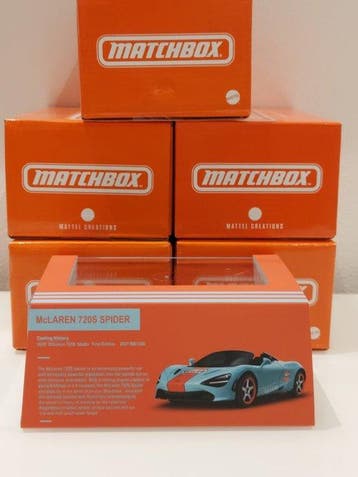 Matchbox, Mattel 1:64 - Model sportwagen - Matchbox Mattel