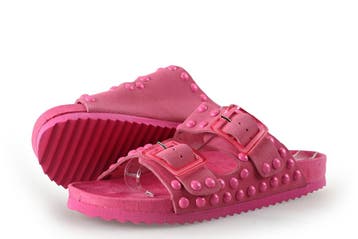 Colors of California Slippers in maat 39 Roze, Kleding | Dames, Schoenen, Slippers, Verzenden, Zo goed als nieuw, Roze