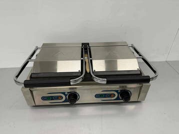 RVS Saro Dubbele Worstgrill Contactgrill Grill Curryworst, Zakelijke goederen, Ophalen of Verzenden, Nieuw in verpakking