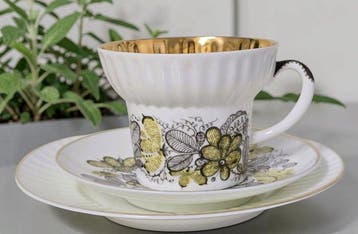 Lomonosov Imperial Porcelain Factory - Koffieservies voor 6