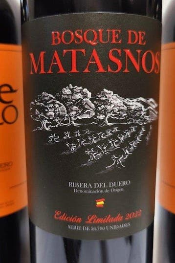 2022 Bosque de Matasnos, Limited edition x1 & 2022 Cillar de