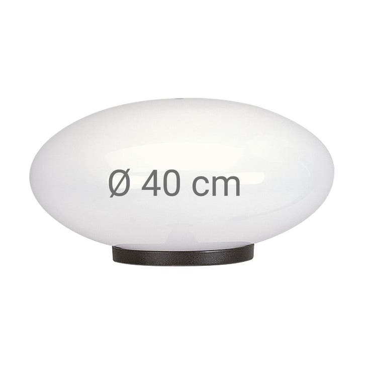 Tuinverlichting Bol Bol opaal elips incl. flens, Jardin & Terrasse, Éclairage extérieur, Envoi