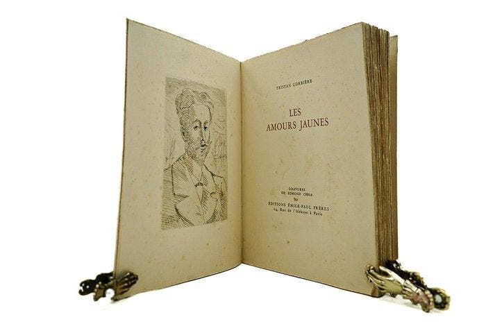 Tristan Corbière / Edmond Céria - Les Amours Jaunes - 1943, Antiek en Kunst, Antiek | Boeken en Manuscripten