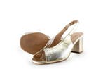 Camila Slingbacks in maat 38 Goud, Kleding | Dames, Schoenen, Overige kleuren, Verzenden, Zo goed als nieuw, Camila