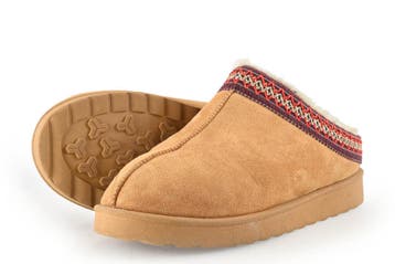 Nelson Pantoffels in maat 40 Cognac, Verzenden, Pantoffels of Sloffen