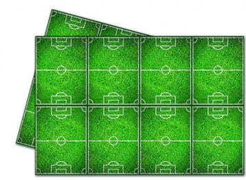 Voetbal Tafelkleed Versiering 1,8m, Hobby en Vrije tijd, Feestartikelen, Verzenden, Nieuw