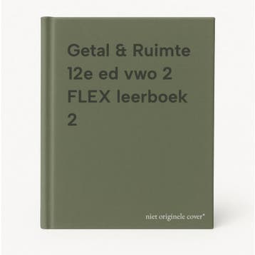 Getal & Ruimte 12e ed vwo 2 FLEX leerboek 2 9789001748845, Boeken, Verzenden, Gelezen
