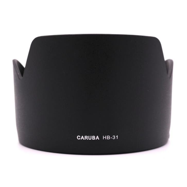 Zonnekap Caruba voor Nikon HB-31, Audio, Tv en Foto, Fotografie | Fotostudio en Toebehoren, Nieuw, Ophalen of Verzenden