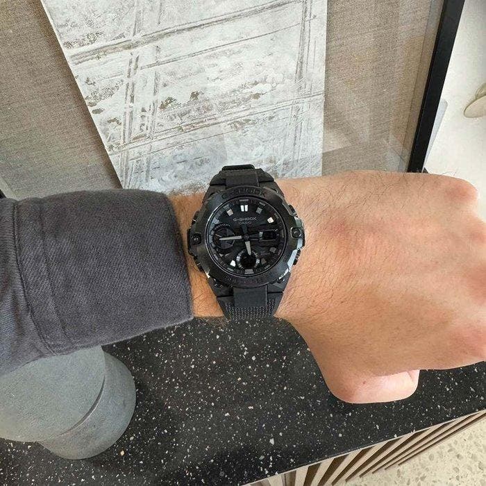 Casio - Casio G-Shock G-Steel Black Edition - GSTB400BB11AER, Handtassen en Accessoires, Horloges | Heren