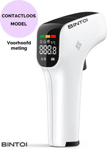2dekans | Bintoi® Voorhoofdthermometer – Infrarood –, Ophalen of Verzenden, Nieuw
