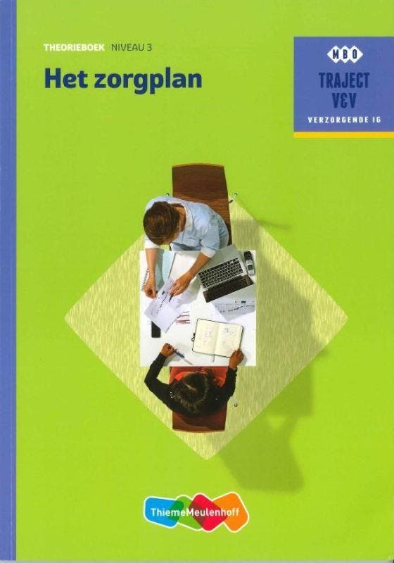 Het zorgplan / Theorieboek / Niveau 3 / Traject V&V, Boeken, Schoolboeken, Zo goed als nieuw, Verzenden
