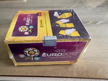 2012 Panini UEFA Euro 2012 Poland Ukraine—Sealed Box 100, Nieuw