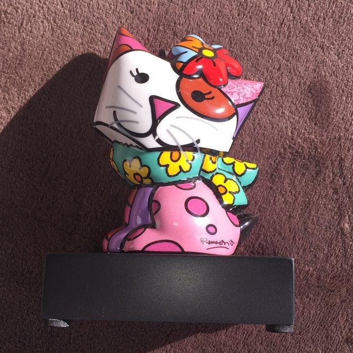 Romero Britto (1963) - Flowing, Antiek en Kunst, Kunst | Designobjecten